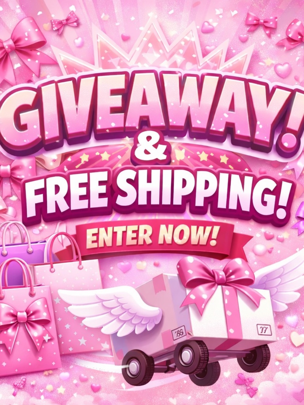 M🖤Giveaway & Free Shipping🖤